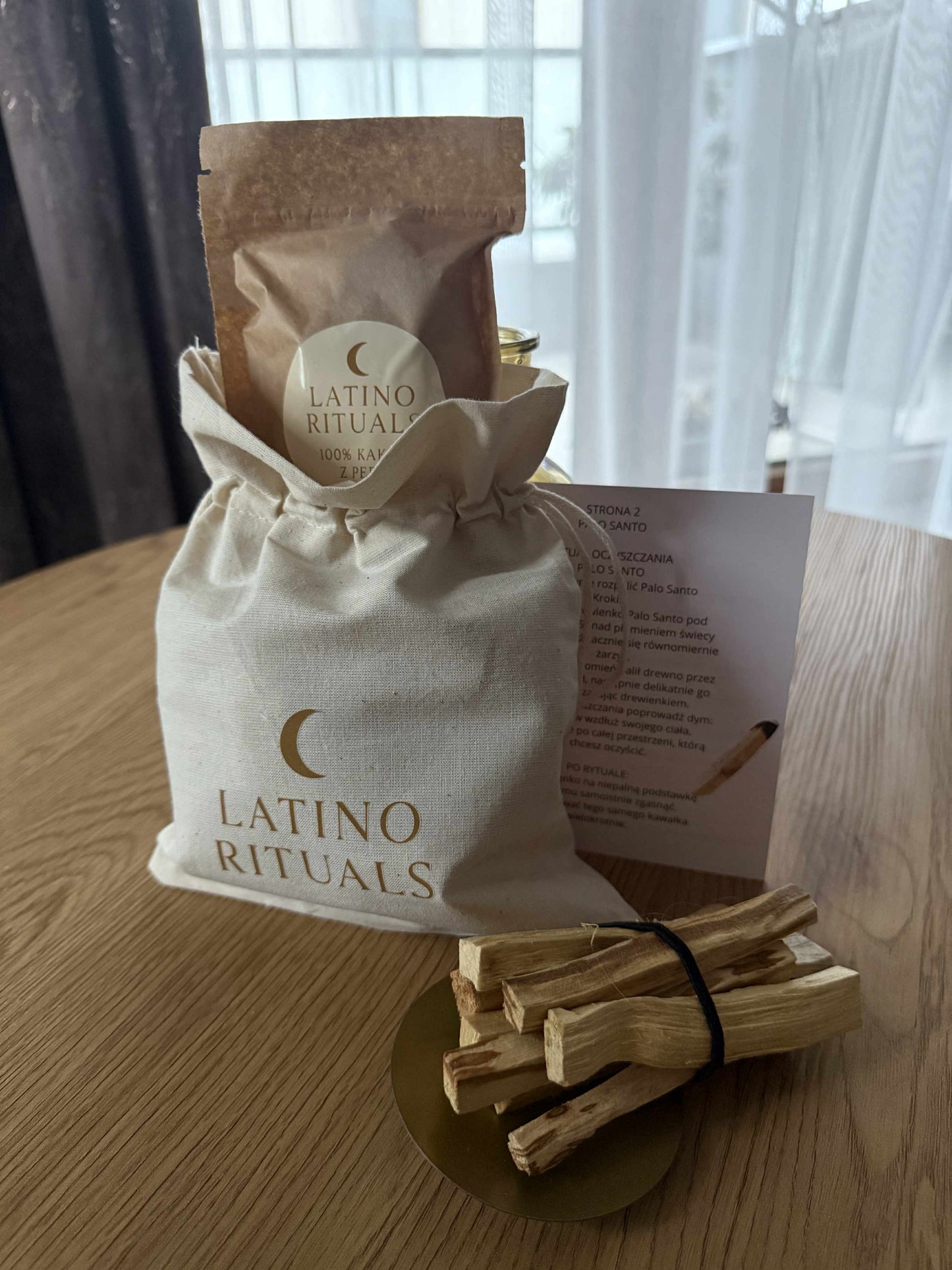 Ceremonialny Zestaw Kakao & Palo Santo – Latino Rituals